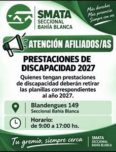 Prestaciones de Discapacidad 2027